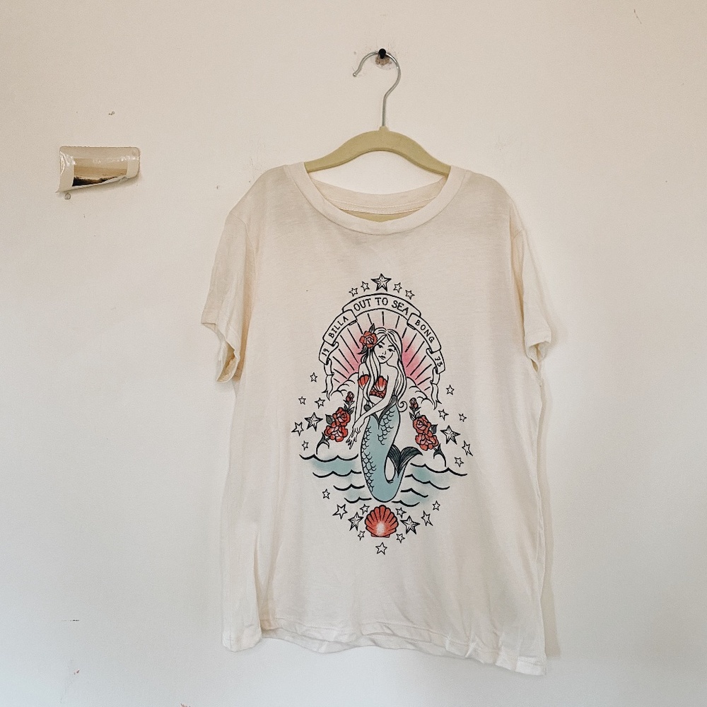 NWT Girls Billabong Tee- Out to Sea
